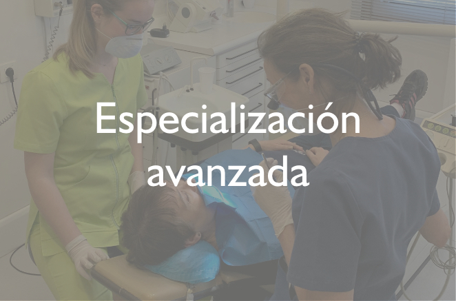 Especialización avanzada
